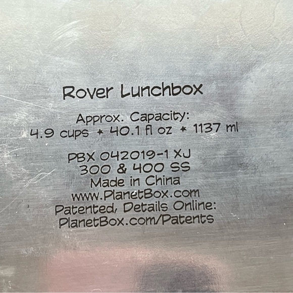 PlanetBox Rover Basic Lunchbox metal 0199 bento kids clasp - Picture 5 of 8